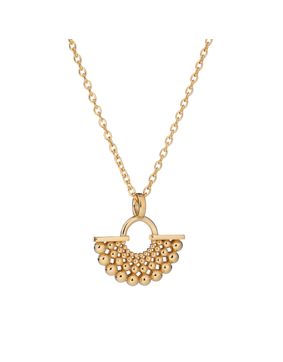 Lumoava Time guldpläterat silverhalsband L66254220000