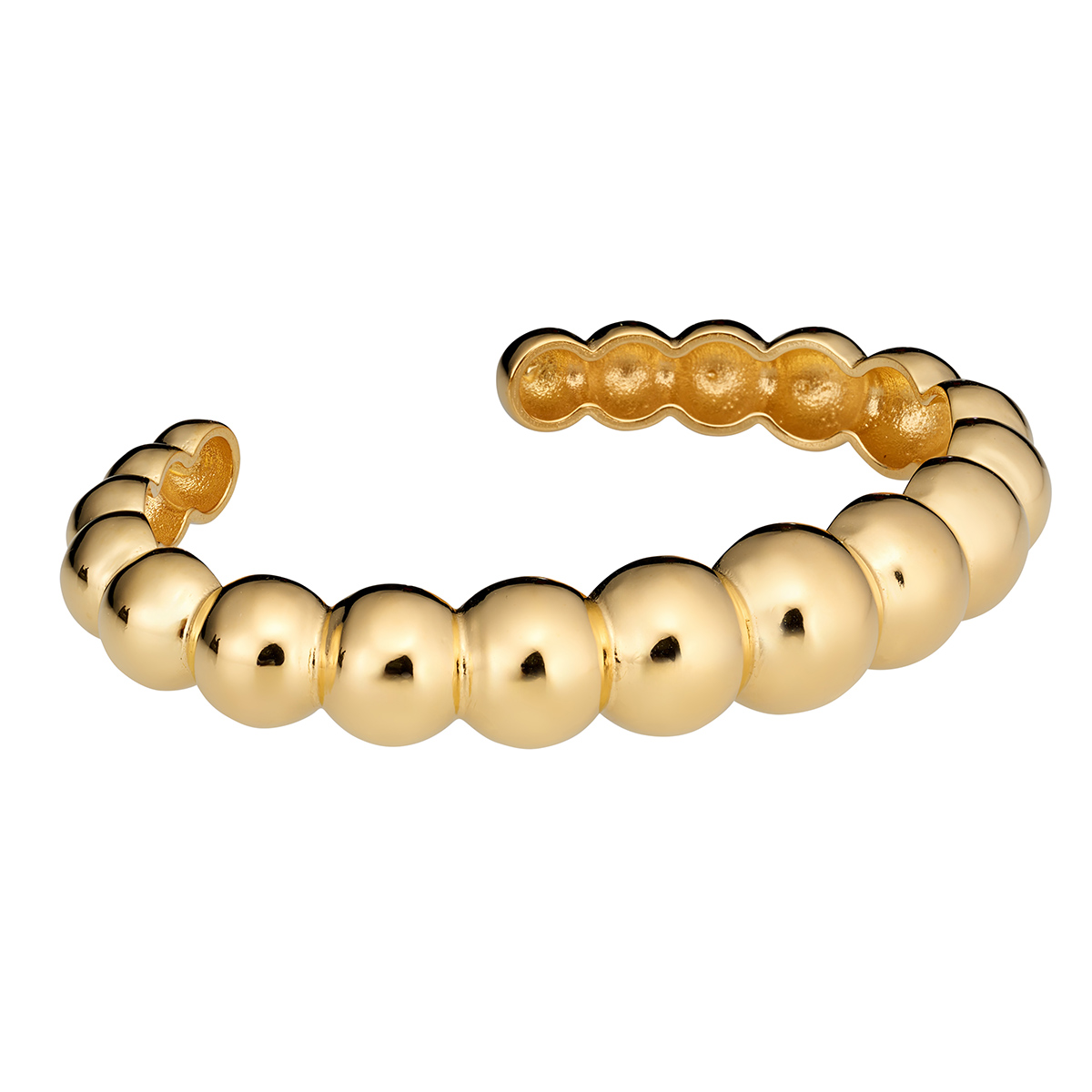 Lumoava BonBon guldpläterat silver bangle armband L63252400