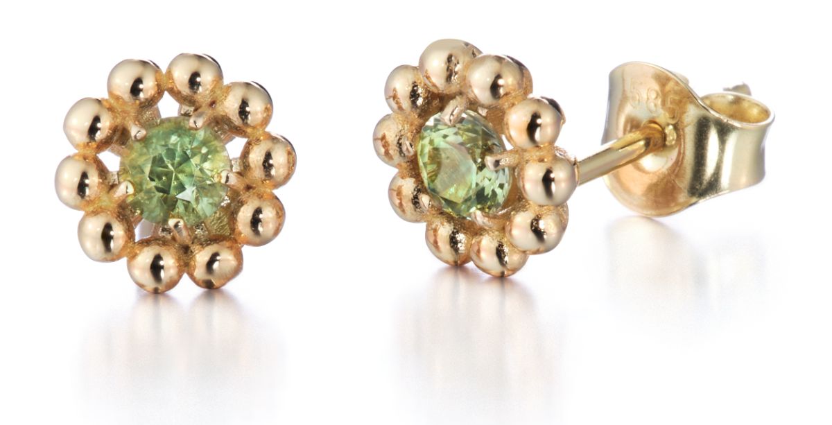 Lumoava Daisy safir guldörhängen L74248133000