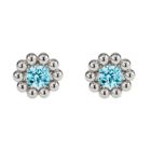 Lumoava Daisy blå örhängen L54228140000