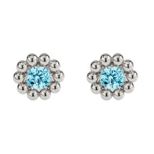 Lumoava Daisy blå örhängen L54228140000 main product photo