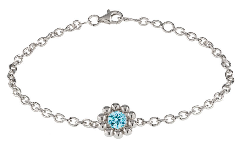 Lumoava Daisy blå armband L53228140000