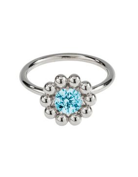 Lumoava Daisy blå ring L52228140000