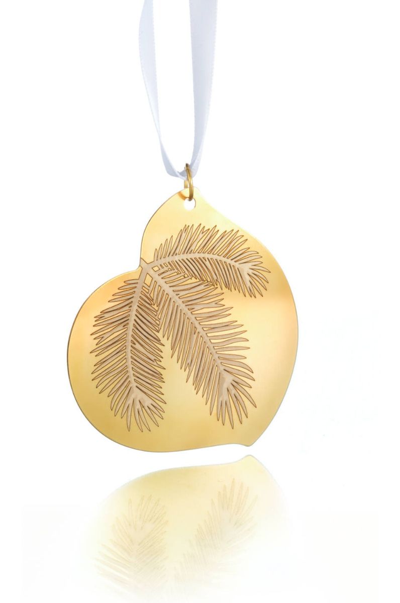 Lumoava hug mässing julprydnad S23 346600900