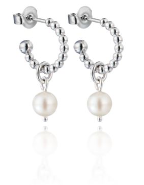 Lumoava Bead silver örhängen L54244144000