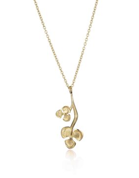 Lumoava blossom halsband guldpläterat L66244300000