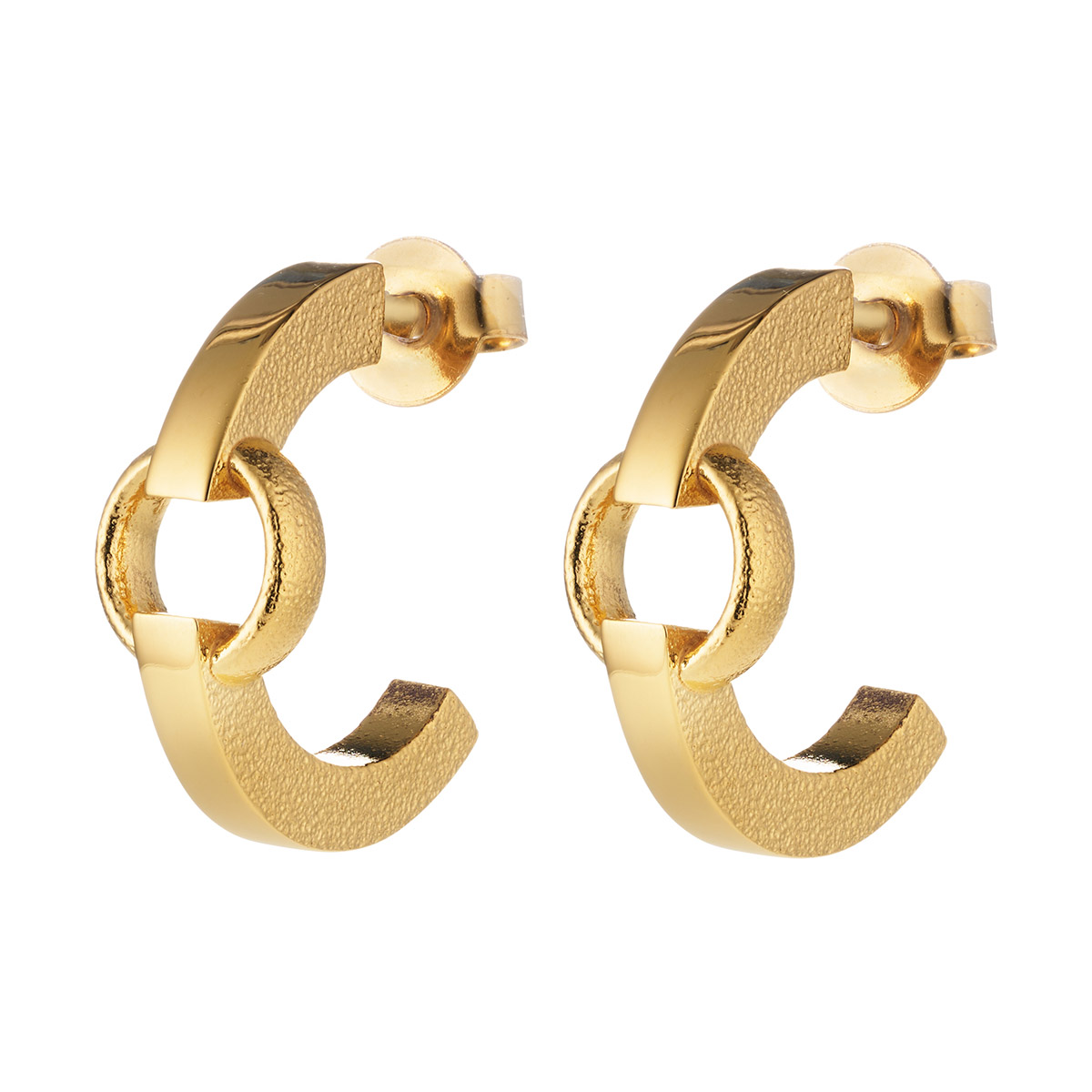 Lumoava Neo förgyllda örringar 17 mm L64263410000