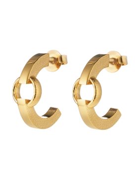 Lumoava Neo förgyllda örringar 17 mm L64263410000