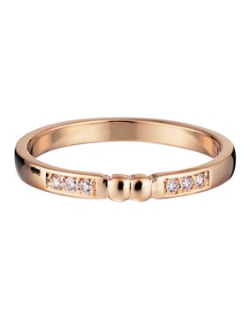 Lumoava Sinä & Minä diamantring gult guld L72262890000