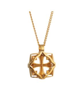 Lumoava Soturi halsband gulgallrad brons 66260400000