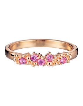 Lumoava Tiara safirring gult guld L72261450000