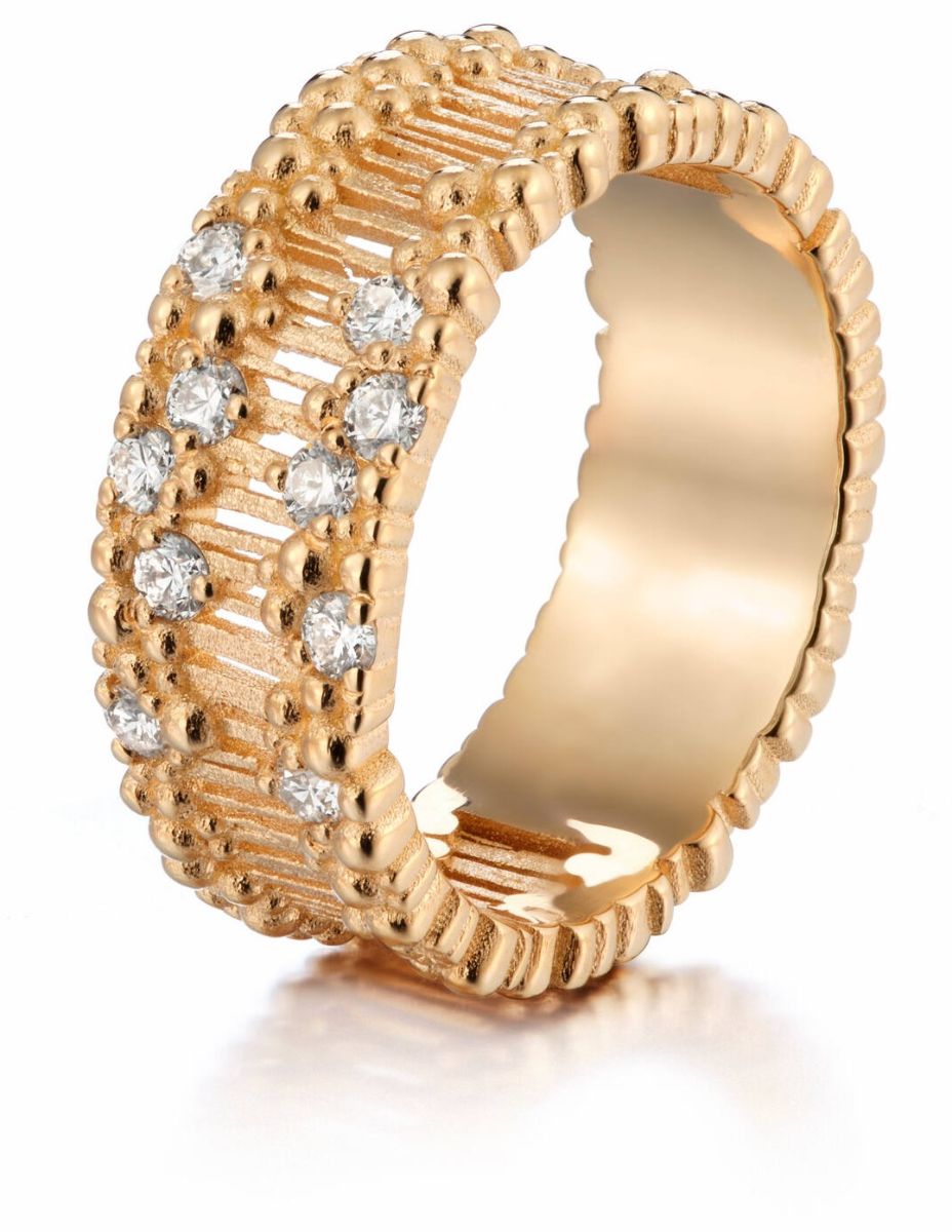 Lumoava Tiara gulguld diamantring L72241430000