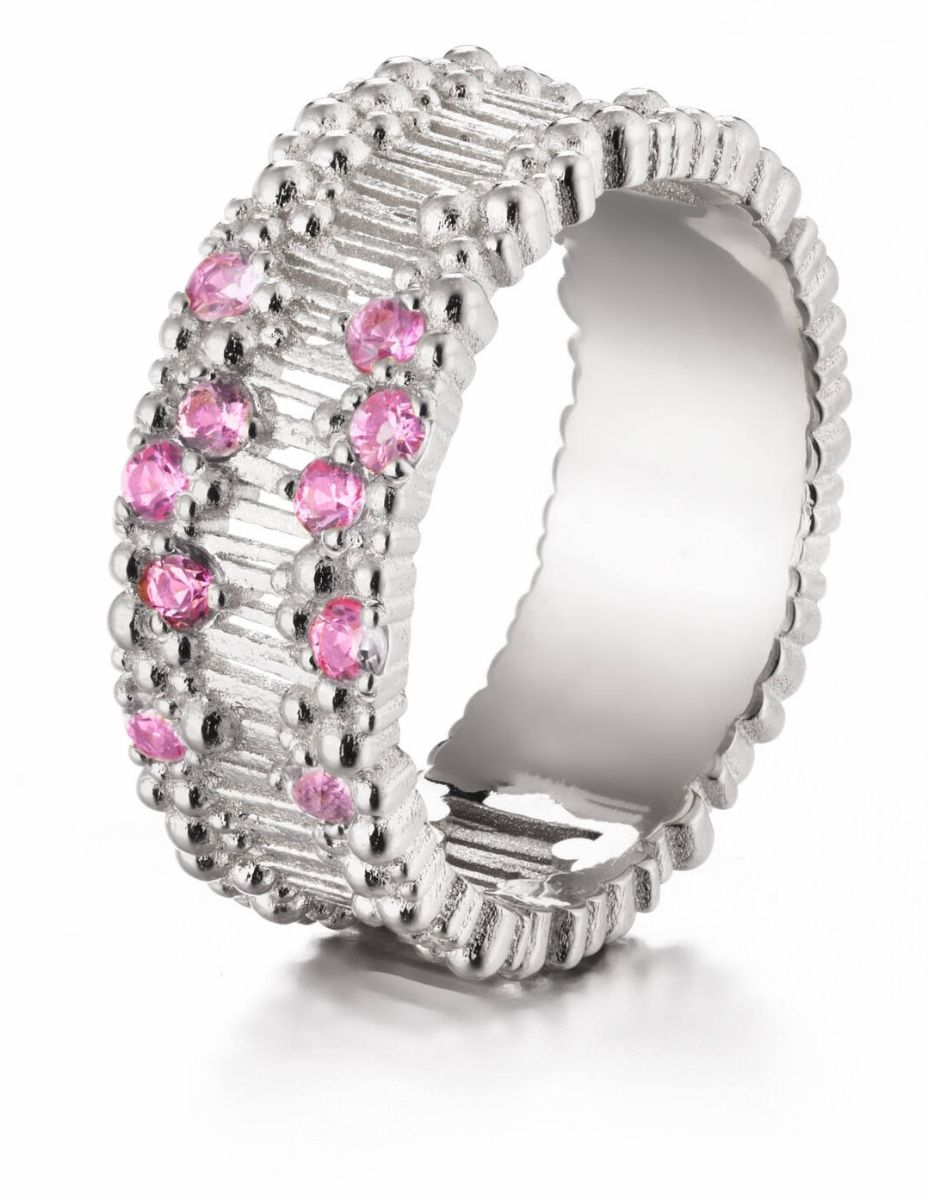 Lumoava Tiara vitguld safirring L82241450000