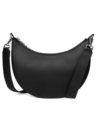 Aarni Luna älg läder väska svart-silver