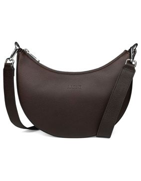 Aarni Luna älg läder väska brun-silver