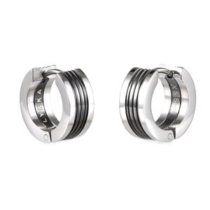 Lykka Strong tvåfärgad 13,3 mm stålörhängen  main product photo