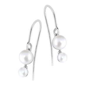 Lykka Pearls pärlörhängen silver dubbel LYS25072 main product photo