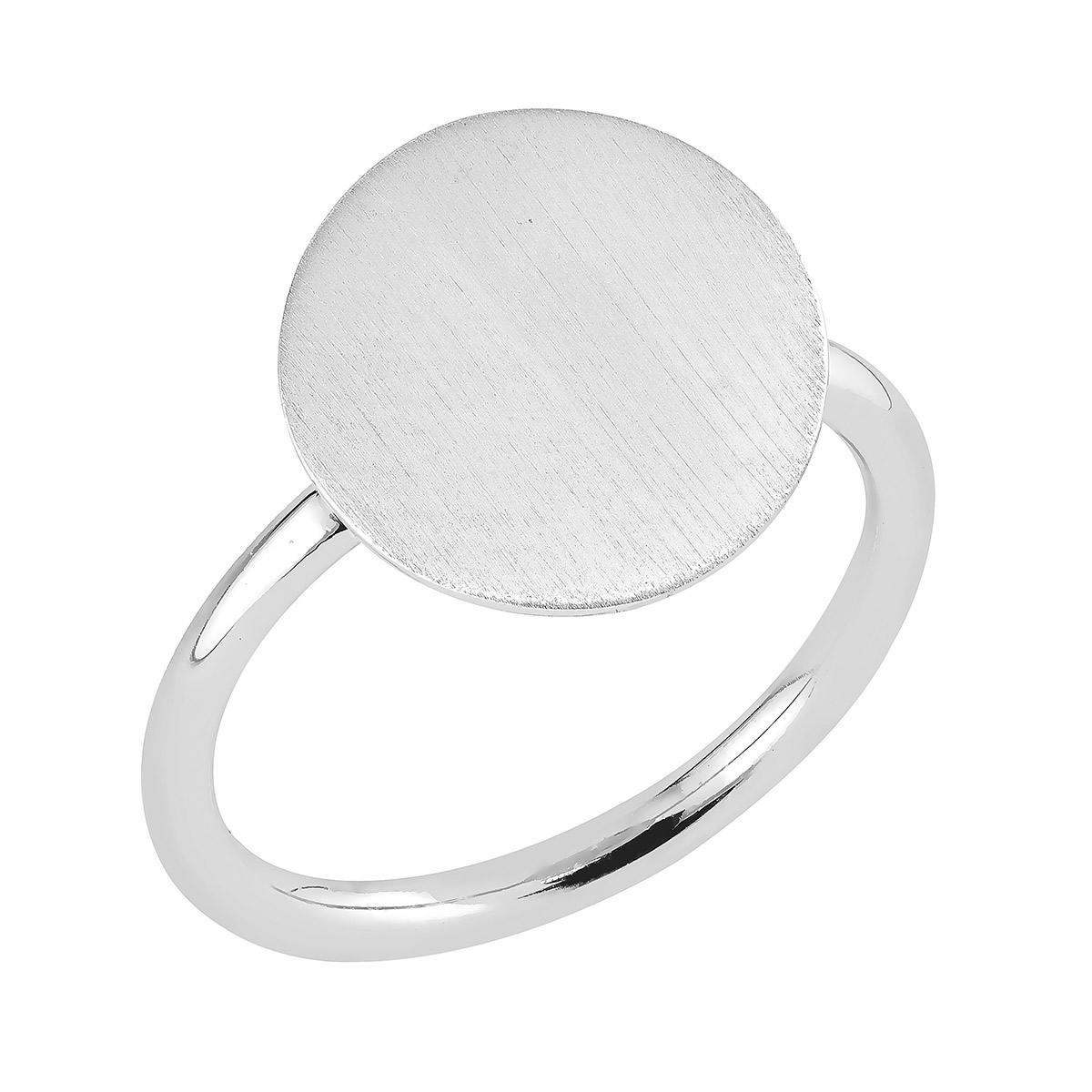 Lykka Casuals silver ring 14 mm LYS25084