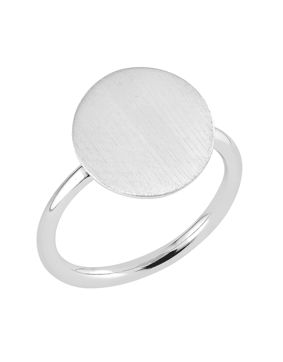 Lykka Casuals silver ring 14 mm LYS25084