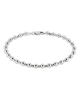Lykken Casuals silverpärlarmband 20cm