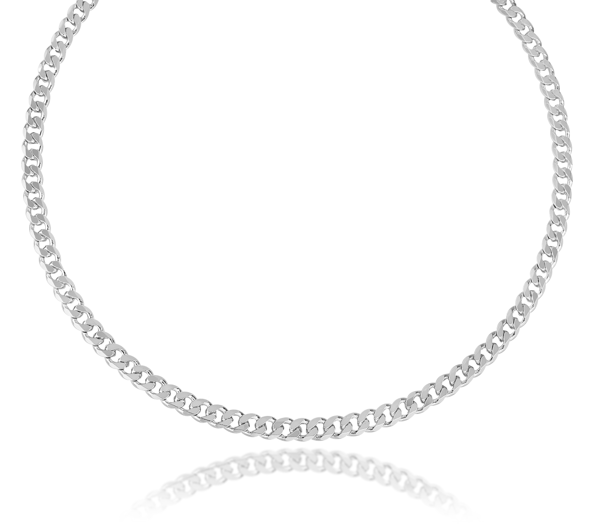 Lykka Basics silver pansarkedja 5,5 mm