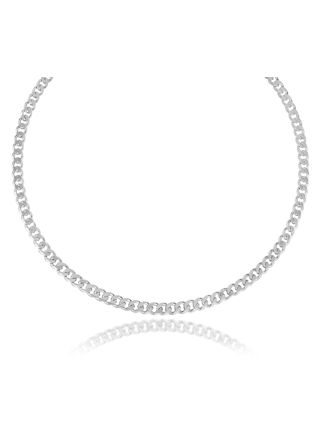 Lykka Basics silver pansarkedja 5,5 mm