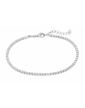 Lykka Casuals tennis silverarmband