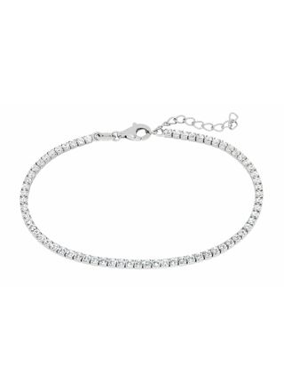 Lykka Casuals tennis silverarmband