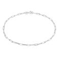 Lykka Basics silver boyfriend kedjearmband 2,8 mm