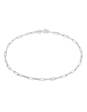 Lykken Basics silver boyfriend kedjearmband 2,8 mm
