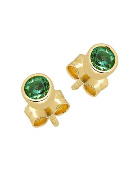 Lykken Casuals gröna stiftörhängen