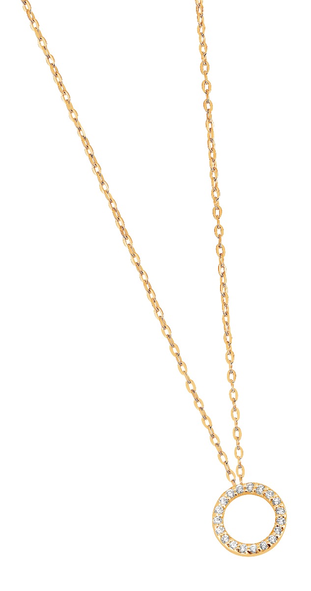 Lykka Casuals pave rund halsband