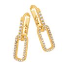 Lykka Casuals forgyllt carabiner ovalt örhängen