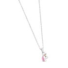 Lykka Symbols Enhörning halsband silver