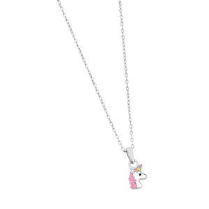 Lykka Symbols Enhörning halsband silver main product photo