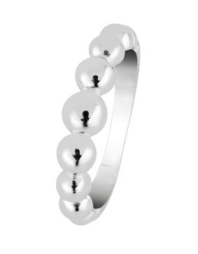 Lykka Casuals silverring kulor