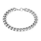 Lykka Strong pansararmband 8 mm silverfärgad 21-8