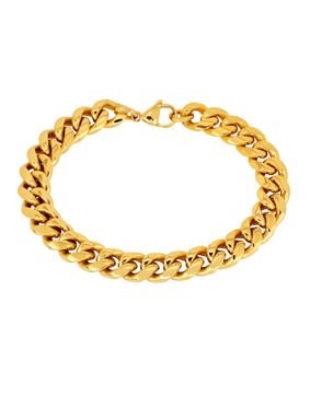 Lykken Strong pansararmband 10 mm guld