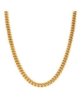 Lykka Strong pansarhalsband 10 mm guld