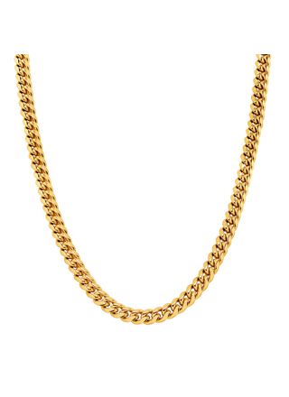 Lykka Strong pansarhalsband 10 mm guld