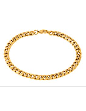 Lykken Strong pansararmband 6 mm guld