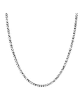 Lykken Strong pansarhalsband 6 mm silverfärgad