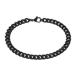 Lykka Strong stål pansararmband 6 mm mattsvart  main product photo