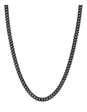 Lykka Strong stål pansarhalsband 8 mm mattsvart