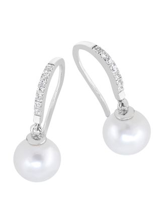 Lykka Pearls pärlörhängen silver