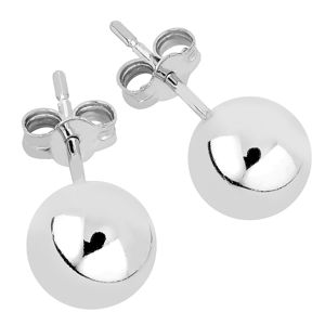 Lykka Casuals silverörhängen 6 mm  main product photo