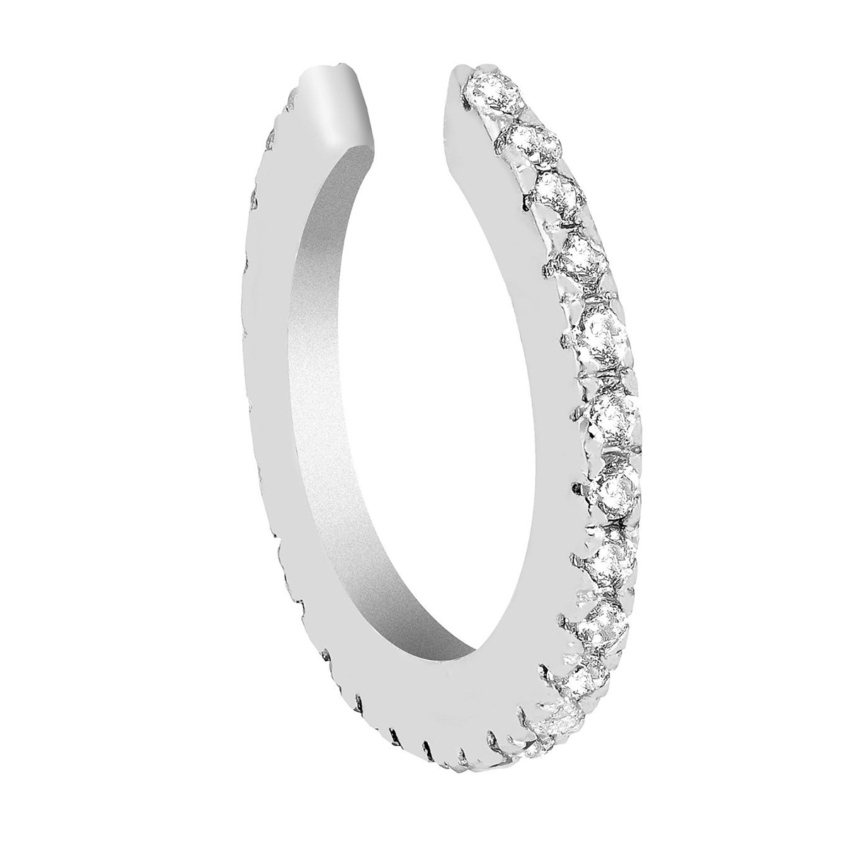 Lykka Casuals ear cuff örhänge med zirkoniastenar 14mm 