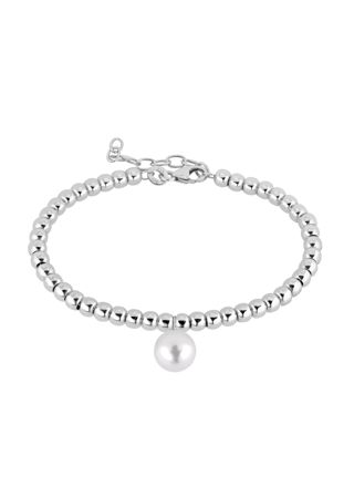 Lykka Casuals pärl silverarmband 16+3cm