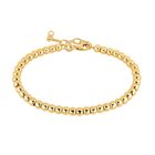 Lykka Casuals guldpläterat silver kultrådarmband 4mm 16+3cm