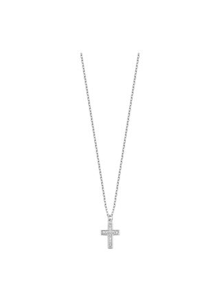 Lykken Crosses silverfärgat korshalsband 11,3 mm